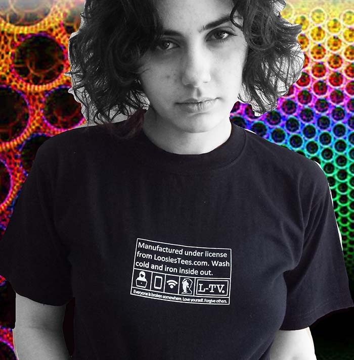 LOOSIES 'Label' t-shirt