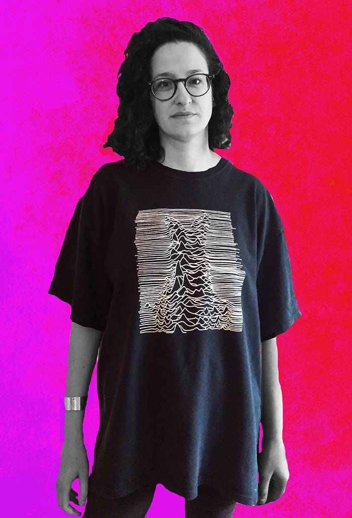 LOOSIES Nightmare 'Unknown Pleasures' t-shirt (Black)